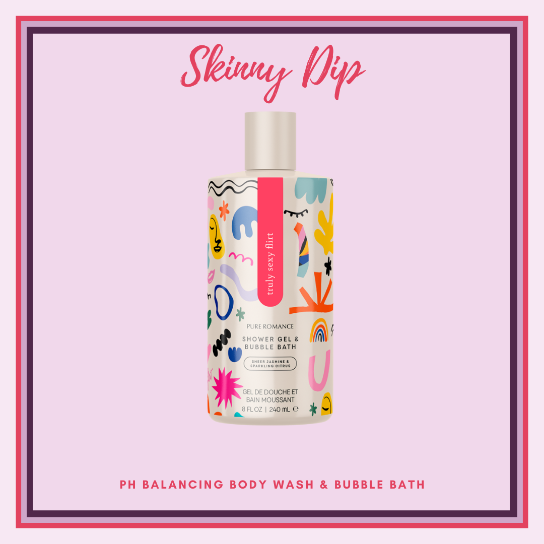 Skinny Dip Shower Gel & Bubble Bath - Truly Sexy Flirt
