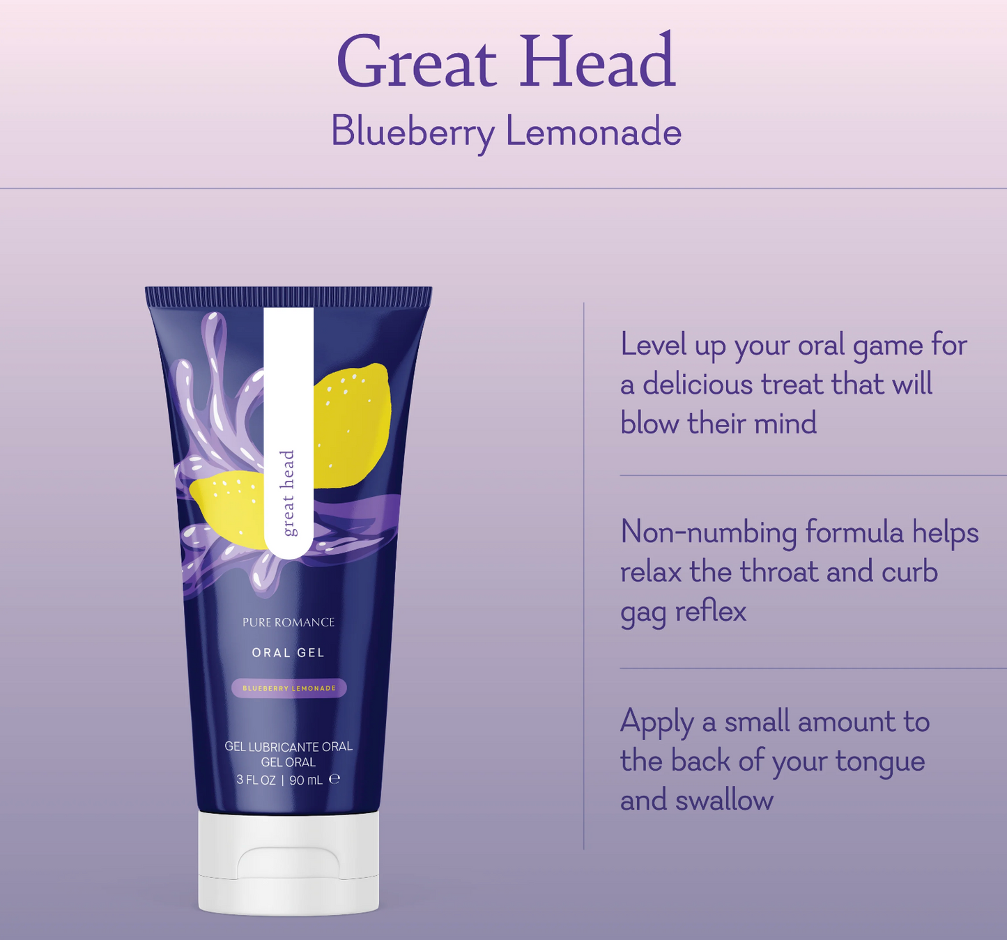 Great Head - Blueberry Lemonade