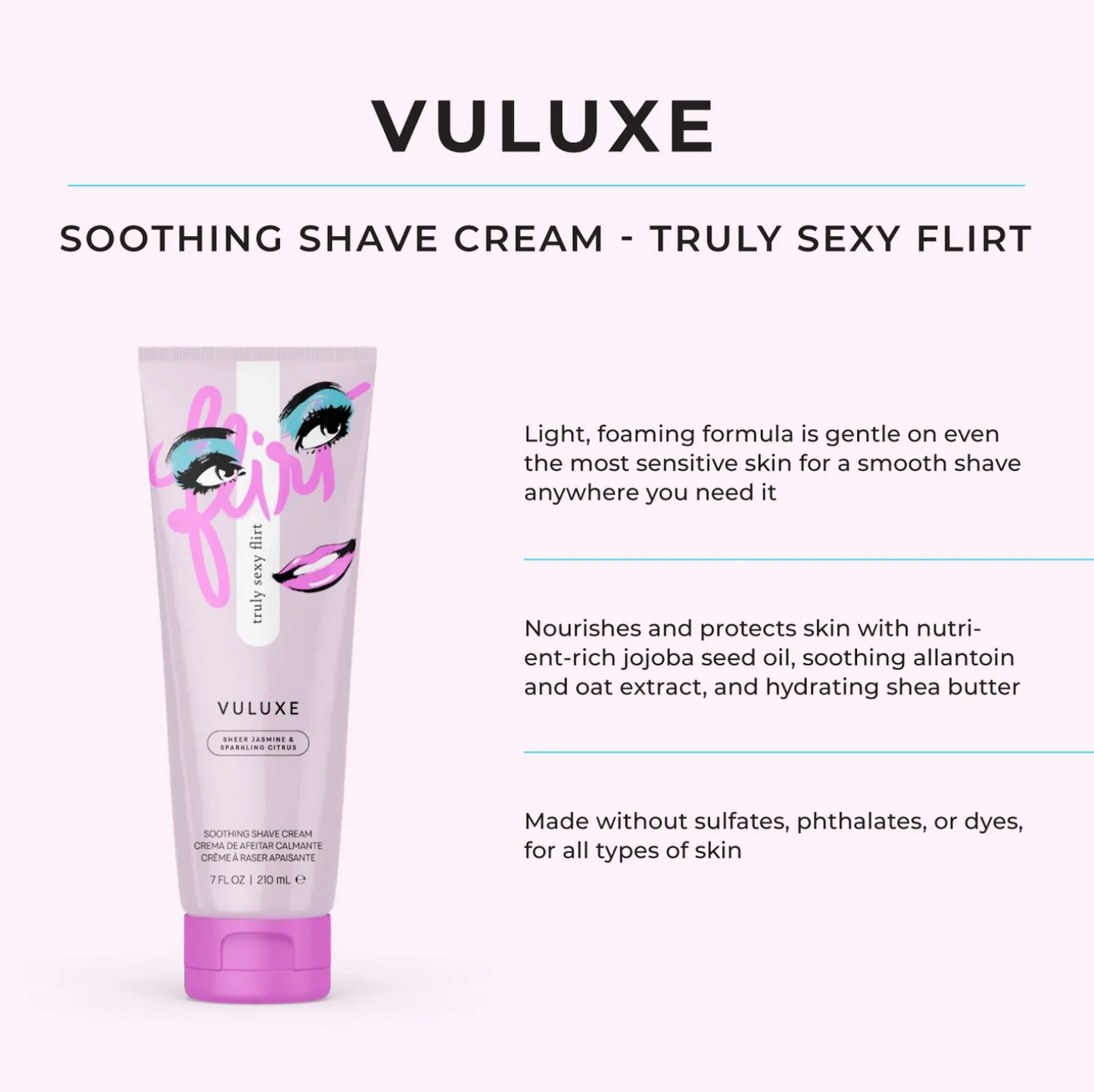 Vuluxe Coochy Shave Cream - Truly Sexy Flirt