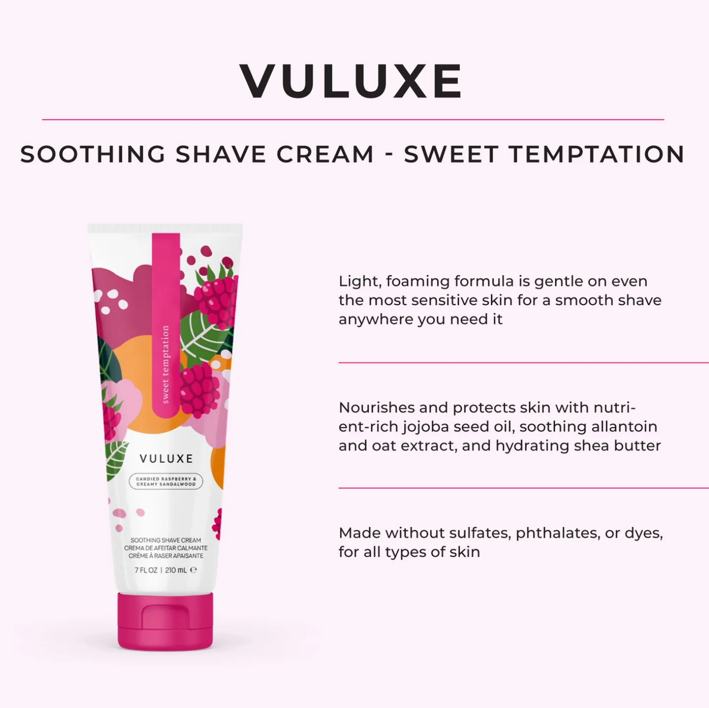 Vuluxe Coochy Shave Cream - Sweet Temptation