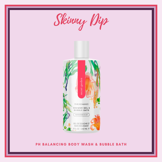 Skinny Dip Shower Gel & Bubble Bath - Secret Garden