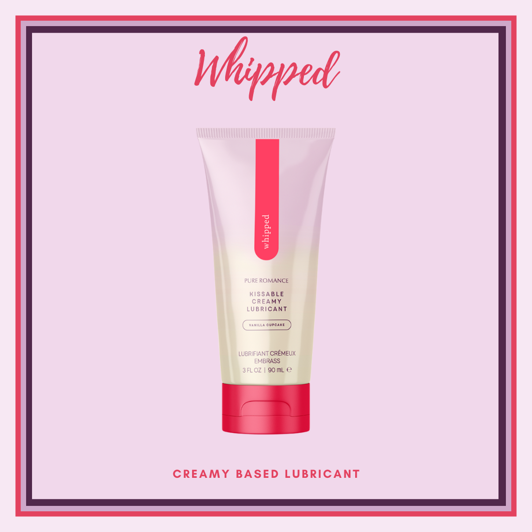 Creamy Edible Lubricant (Whipped) - Vanilla Cupcake