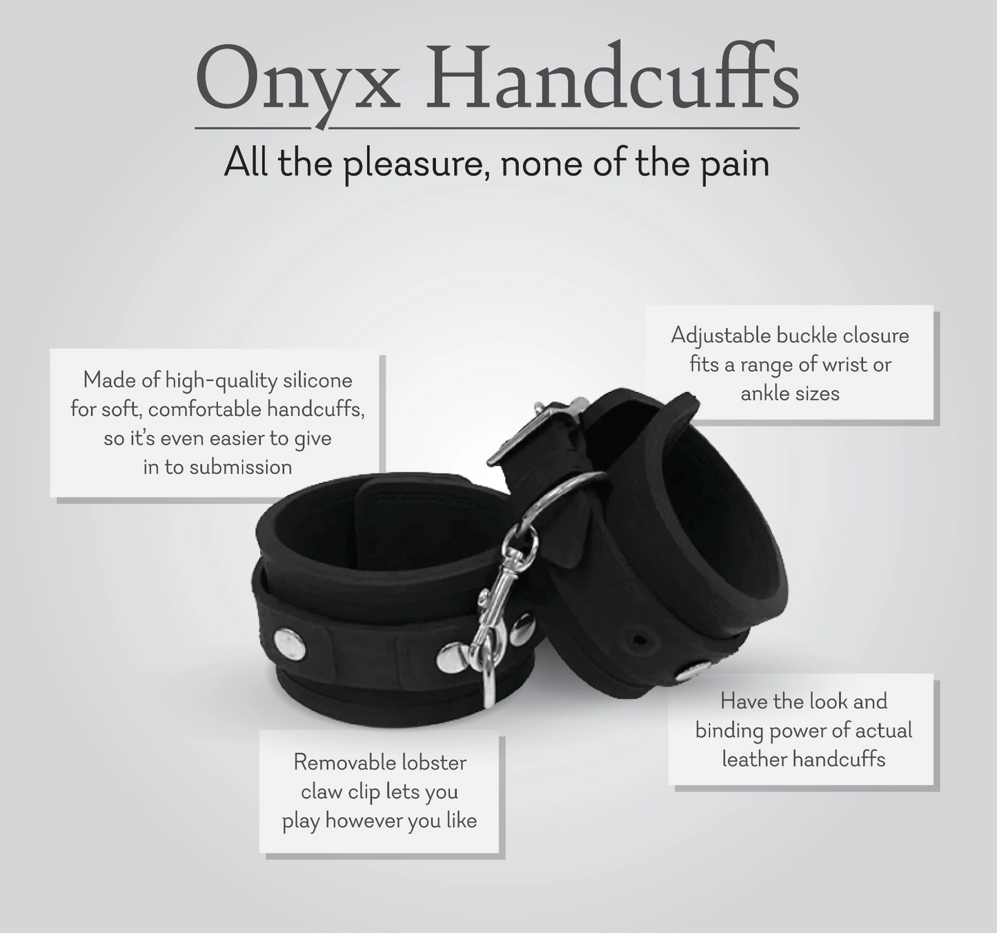 Onyx Handcuffs