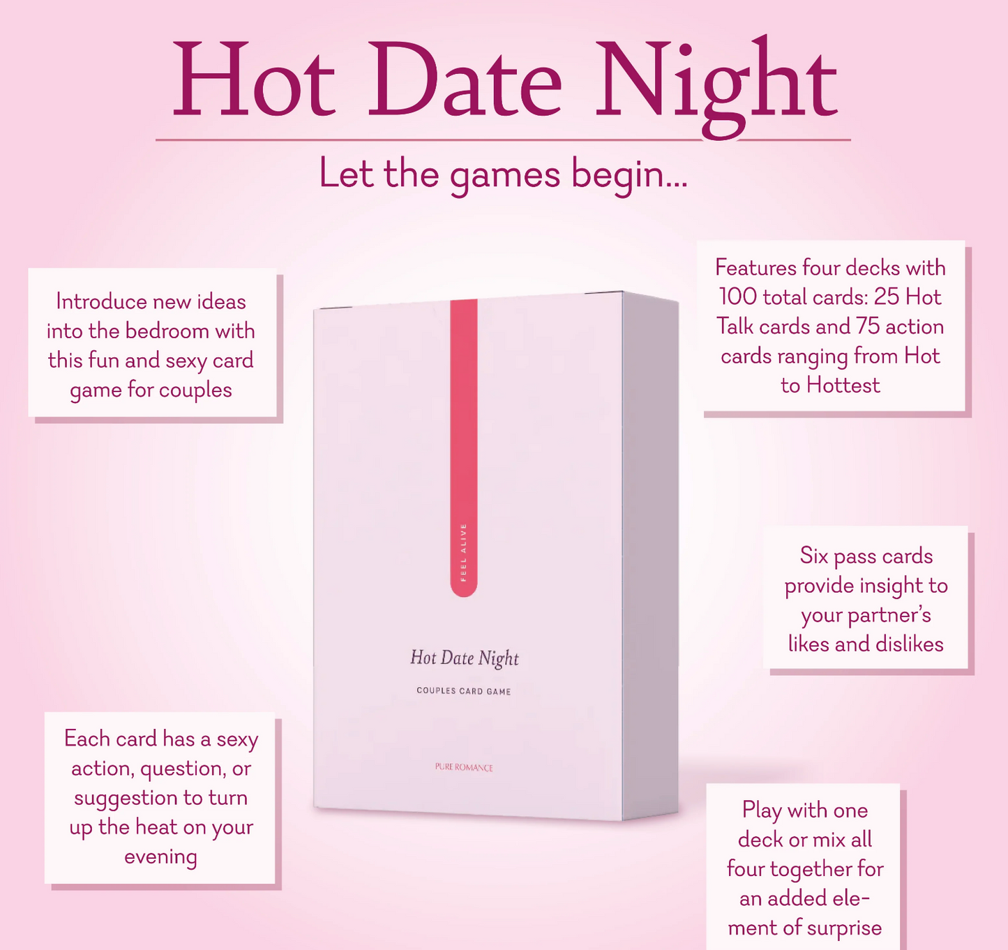 Hot Date Night Cards