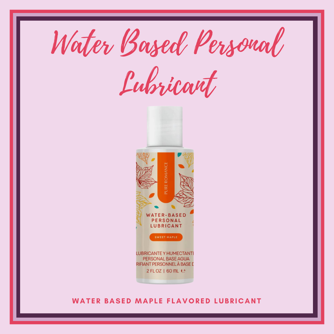 Water-Based Lubricant - Sweet Maple